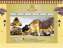 Tablet Screenshot of casalisboarestaurante.com